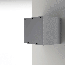 Modern Wall Cabinet Zapopan 78 | White | Two Hinged Doors | Push-to-Open | 40 x 100 x 40 cm | Two Compartments | Very Sturdy