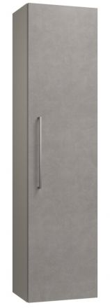 Bathroom - Tall cabinet Noida 43, Colour: Beige / Grey - 138 x 35 x 25 cm (h x w x d)