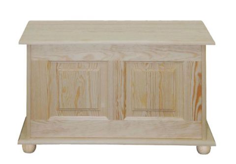 Chest solid, natural pine wood 181 – Dimensions 87 x 50 x 46 cm 