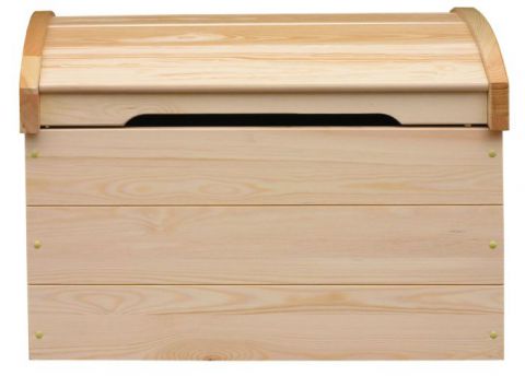 Chest solid, natural pine wood 183 – Dimensions 77 x 54 x 50 cm