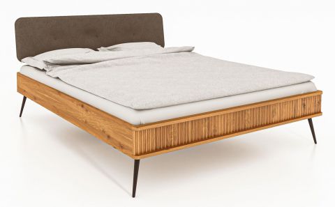 Double bed Rolleston 02 solid beech oiled - Lying area: 160 x 200 cm (w x l)