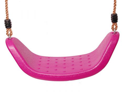 Swing seat 02 incl. rope - Colour: Pink