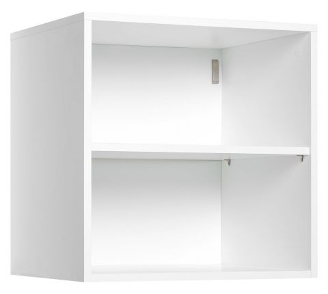 Children's room - Suspended rack / Wall shelf Marincho 08, Colour: White - Measurements: 53 x 53 x 42 cm (h x w x d)