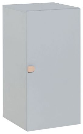 Children's room - Chest of drawers Skalle 02, Colour: Grey - Measurements: 94 x 47 x 49 cm (h x w x d)