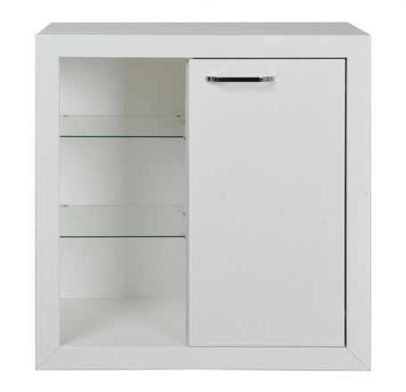 Chest of drawers Medinaceli 02, Colour: White - 90 x 85 x 43 cm (h x w x d)