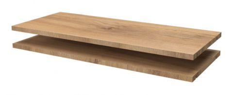 Shelves for Faleasiu, Colour: Wallnut - Measurements: 32 x 72 x 18 cm (H x W x D)