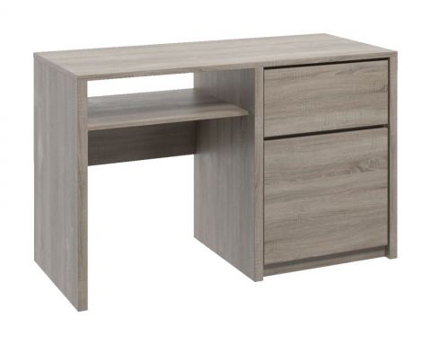 Desk Selun 11, Colour: Oak truffle - 75 x 120 x 53 cm (h x w x d)