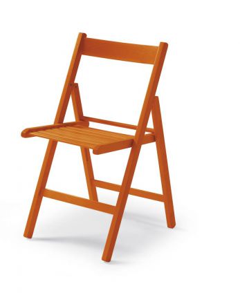 Folding chair Maridi 228, Colour: Orange 79 x 48 x 43 cm (H x W x D)