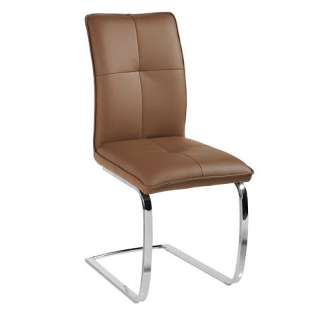 Maridi 13 Chair, Colour: Brown - Measurements: 95 x 45 x 62 cm (H x W x D)