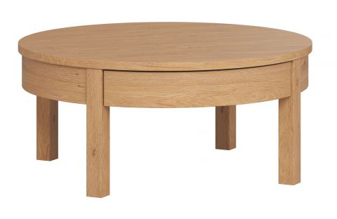 Coffee table, Colour: Oak - Measurements: 80 x 80 x 36 cm (W x D x H)