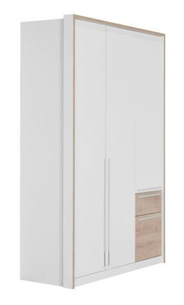 Hinged door cabinet / Closet Cerdanyola 02, Colour: Oak / White - Measurements: 216 x 147 x 56 cm (H x W x D)