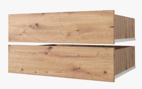 Drawers for closet, set of 2, Colour: Oak Artisan - for closets with the width 250 cm.