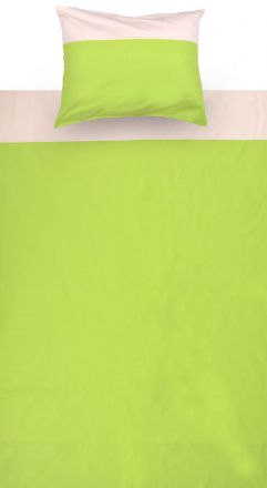 Children's Bedding 2 pieces - Color: Green / Beige