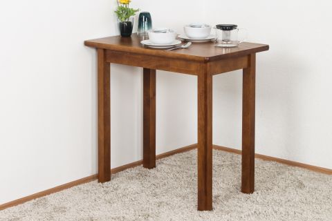 Table Pine solid wood Color Oak Rustic Junco 226A (angular) - 50 x 80 cm (W x D)