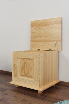Chest solid, natural pine wood 182 – Dimensions 54 x 50 x 46 cm 