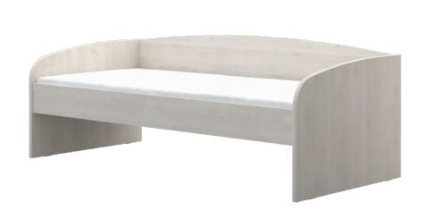 Child/Teenager Bed Peter 01, Colour: White Pine - Bed Dimensions: 90 x 200 cm (L x W)