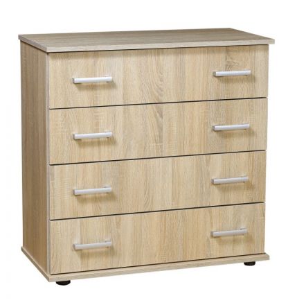 Chest of drawers Tandil 06, Colour: Oak Sonoma - 94 x 94 x 45 cm (h x w x d)