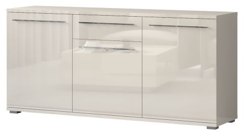 Dresser Garim 6, Colour: Beige high gloss - 85 x 180 x 45 cm (h x w x d)