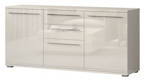 Dresser Garim 7, Colour: Beige high gloss - 85 x 180 x 45 cm (h x w x d)