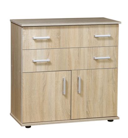 Chest of drawers Tandil 05, Colour: Oak Sonoma - 94 x 94 x 45 cm (h x w x d)