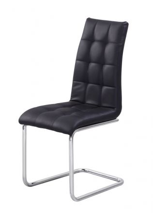 Chair Maridi 101, Colour: Black - Measurements: 98 x 43 x 56 cm (H x W x D)