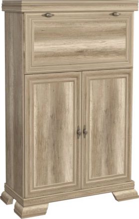 Chest of drawers Sentis 08, Colour: Oak Brown - 136 x 88 x 39 cm (h x w x d)