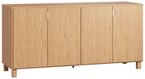 Chest of drawers Averias 04, Colour: Oak - Measurements: 78 x 160 x 47 cm (H x W x D)