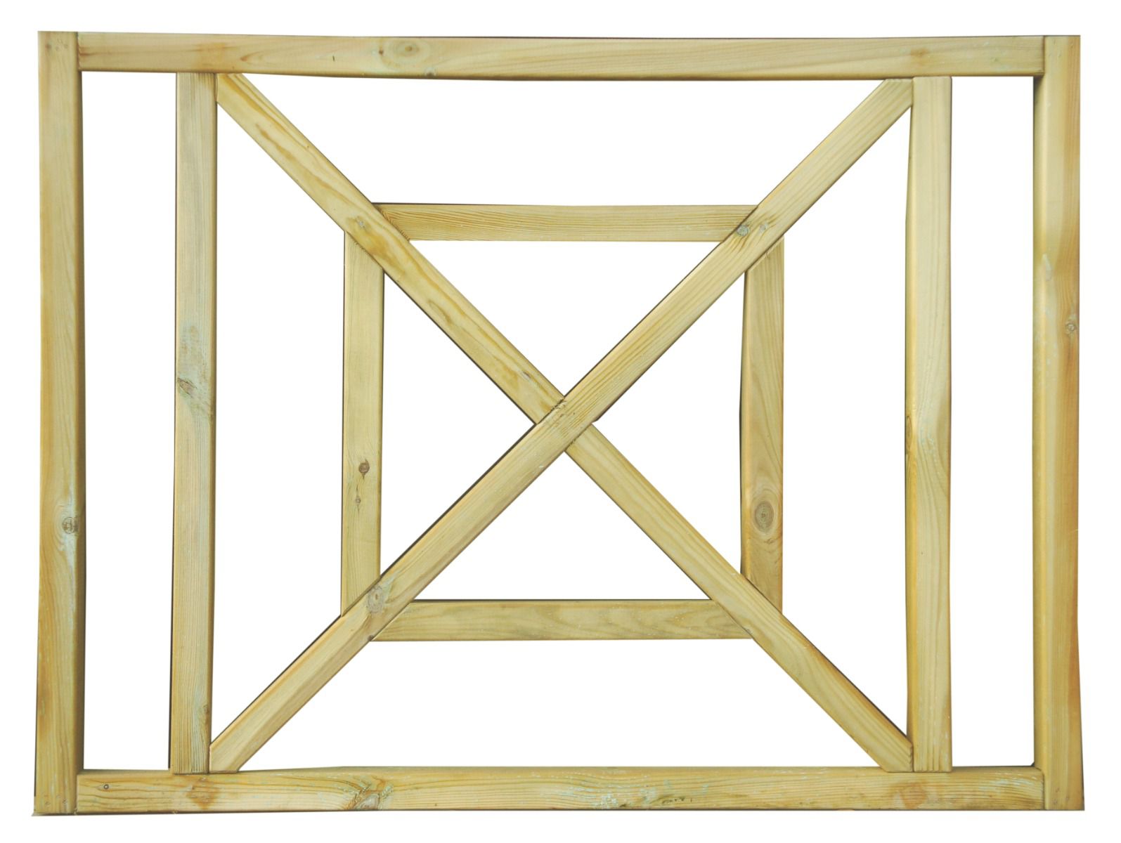 Bottom trellis for Vitalba pavilion - Dimensions: 120 x 90 cm (W x H)