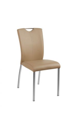 Maridi 10 chair, Colour: Cappuccino - Measurements: 93 x 44 x 59 cm (H x W x D)
