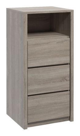 Dresser Selun 21, Colour: Oak truffle - 103 x 50 x 46 cm (h x w x d)
