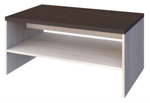 Coffee table Aitape 24, colour: dark Sonoma oak / light Sonoma oak - Measurements: 120 x 60 x 56 cm (W x D x H)