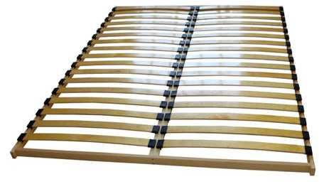Slatted frame 04 for double bed - Measurements: 160 x 200 cm