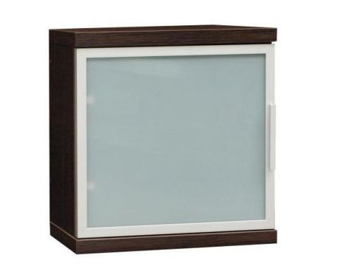 Wall cabinet Trelew 04, Colour: Wenge, door hinge left - 43 x 40 x 26 cm (h x w x d)