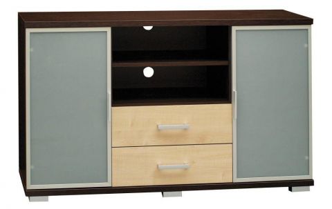 Chest of drawers Trelew 17, Colour: Wenge / Maple - 83 x 120 x 41 cm (h x w x d)