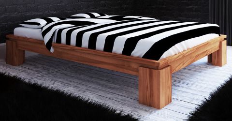 Double bed Tasman 03 solid beech oiled - Lying area: 200 x 200 cm (w x l)