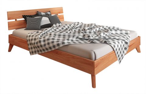 Single bed / Guest bed Timaru 02 solid beech oiled - Lying area: 90 x 200 cm (w x l)