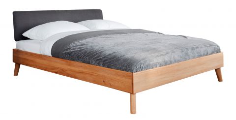 Single bed / Guest bed Timaru 03 solid beech oiled - Lying area: 90 x 200 cm (w x l)