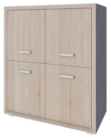 Kerowagi 11 chest of drawers, colour: Sonoma oak - Measurements: 110 x 96 x 41 cm (H x W x D)