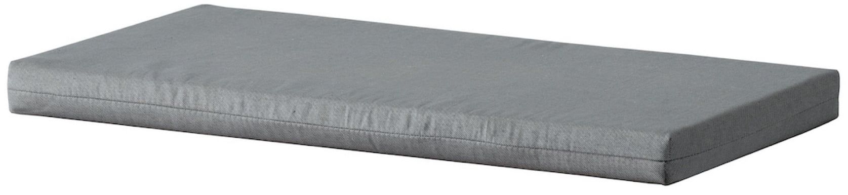 Seat cushion for Ringerike wardrobe, color: grey - Dimensions: 7 x 60 x 32 cm (H x W x D)