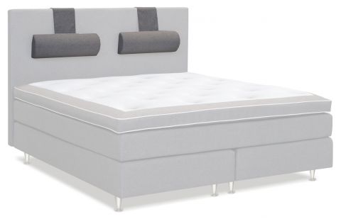 Neck cushion for box spring bed Similan - Measurements: 20 x 62 cm - Colour: Grey