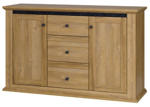 Chest of drawers Matam 11, Colour: Oak - 87 x 140 x 45 cm (h x w x d)