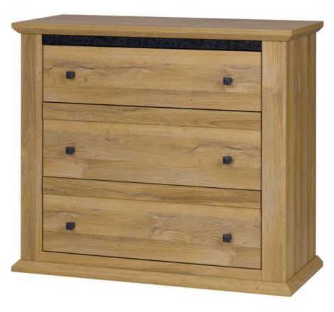 Chest of drawers Matam 14, Colour: Oak - 87 x 100 x 45 cm (h x w x d)