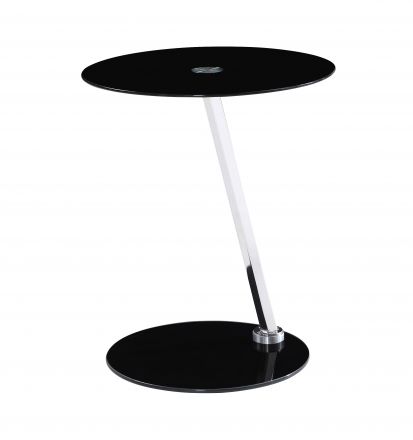 Coffee table Dakoro 71, Colour: Black - Measurements: 58 x 48 x 48 cm (H x W x D)