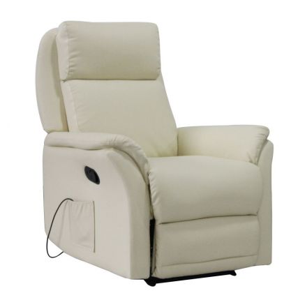 Massage chair Luanda 25, Colour: Beige - Measurements: 105 x 88 x 102 cm (H x W x D)