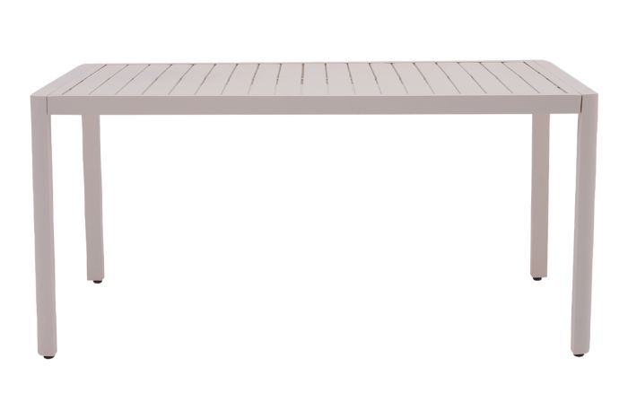 Garden dining table Baltimore extendable made of aluminum - Color: grey aluminum, Length: 1500 mm, Width: 850 mm, Height: 720 mm
