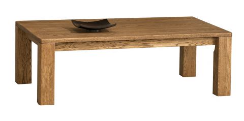Coffee table Jussara 16, Colour: Amber, solid Oak - 120 x 75 x 39 cm (W x D x H)