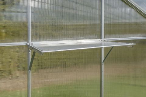 Shelf for the greenhouses, Measurements: 70 x 40 cm (l x w)
