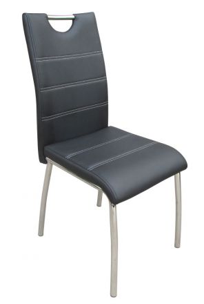 Maridi 45 Chair, Colour: Black - Measurements: 95 x 42 x 42 cm (H x W x D)