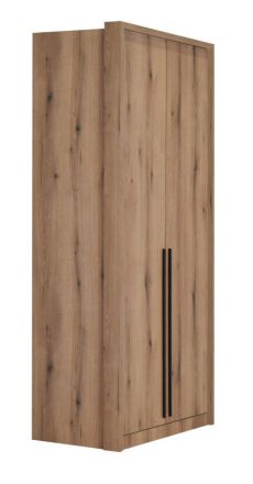 Hinged door cabinet / Closet Cerdanyola 03, Colour: Oak - Measurements: 216 x 100 x 56 cm (H x W x D)