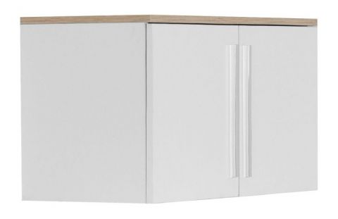 Attachment for Hinged door cabinet / Closet Burgos 01, Colour: Oak / White - 45 x 80 x 38 cm (H x W x D)